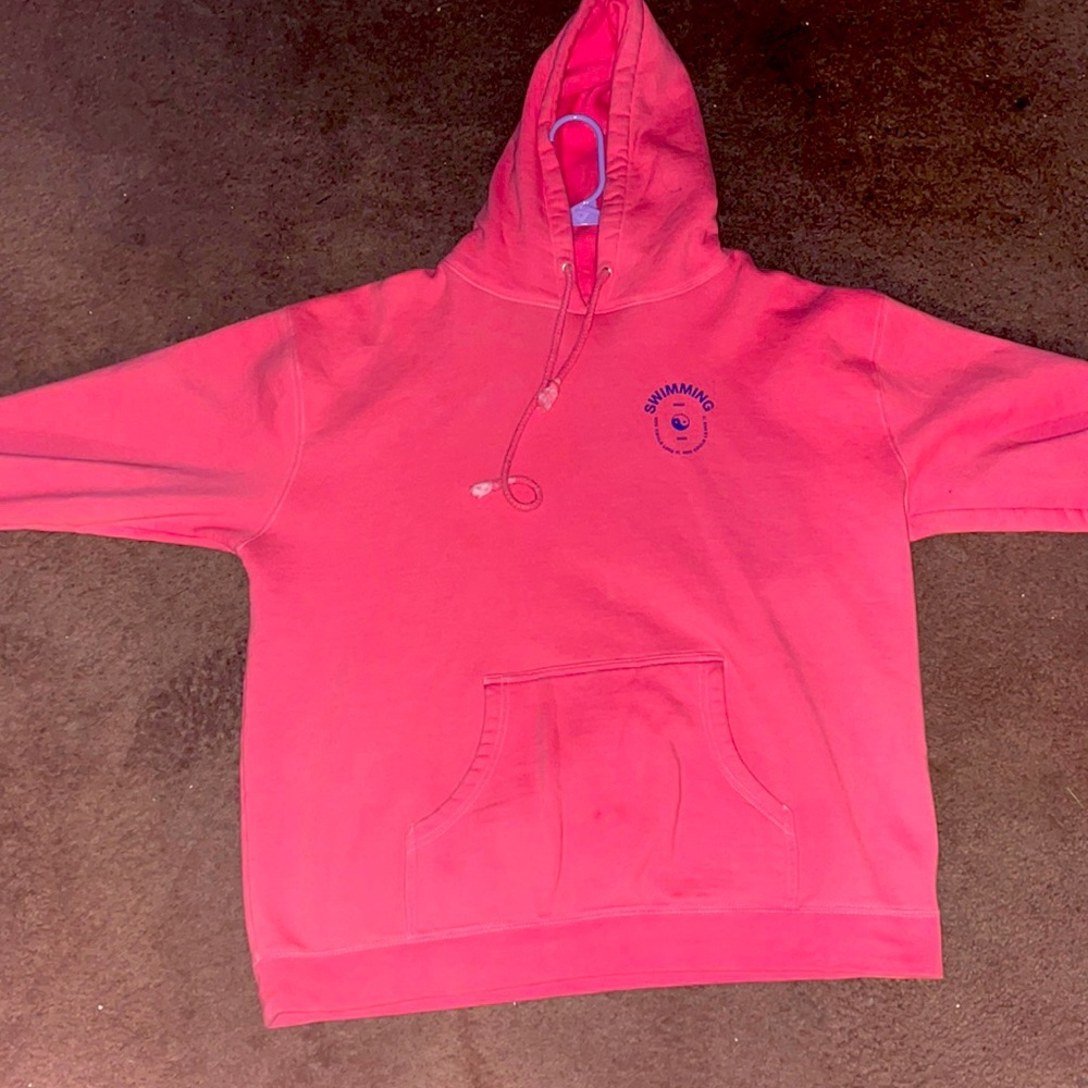 Mac Miller Pink Swimming Hoodie (Official Merch)